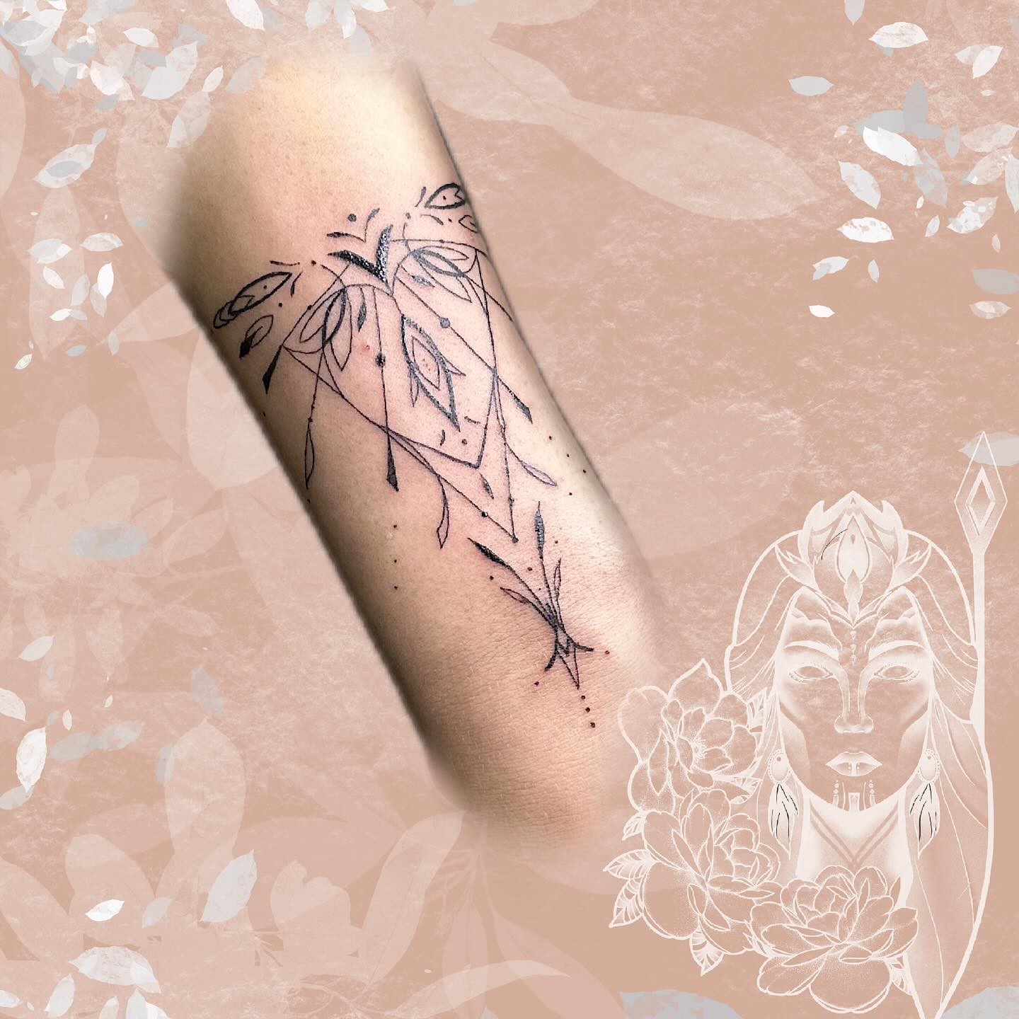 tatouage personnel trait fin– Inkaat